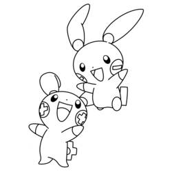 Dibujo para colorear: Pokemon (Dibujos animados) #24627 - Dibujos para Colorear e Imprimir Gratis