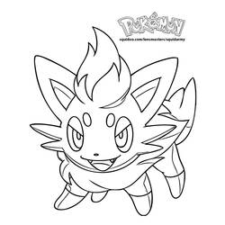 Dibujo para colorear: Pokemon (Dibujos animados) #24636 - Dibujos para Colorear e Imprimir Gratis