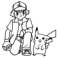 Dibujo para colorear: Pokemon (Dibujos animados) #24688 - Dibujos para Colorear e Imprimir Gratis