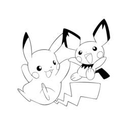 Dibujo para colorear: Pokemon (Dibujos animados) #24797 - Dibujos para Colorear e Imprimir Gratis