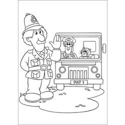 Dibujo para colorear: Postman Pat (Dibujos animados) #49487 - Dibujos para Colorear e Imprimir Gratis