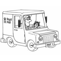Dibujo para colorear: Postman Pat (Dibujos animados) #49509 - Dibujos para Colorear e Imprimir Gratis