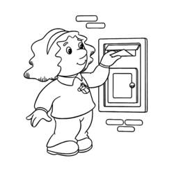 Dibujo para colorear: Postman Pat (Dibujos animados) #49568 - Dibujos para Colorear e Imprimir Gratis