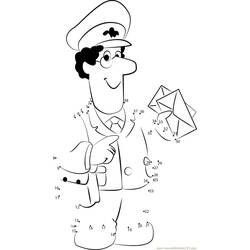Dibujo para colorear: Postman Pat (Dibujos animados) #49578 - Dibujos para Colorear e Imprimir Gratis