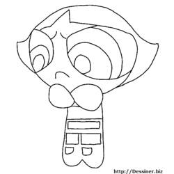 Dibujo para colorear: Powerpuff Girls (Dibujos animados) #39415 - Dibujos para Colorear e Imprimir Gratis