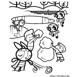 Dibujo para colorear: Powerpuff Girls (Dibujos animados) #39427 - Dibujos para Colorear e Imprimir Gratis
