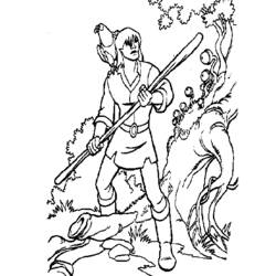 Dibujo para colorear: Quest for Camelot (Dibujos animados) #41733 - Dibujos para Colorear e Imprimir Gratis