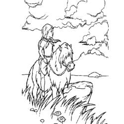 Dibujo para colorear: Quest for Camelot (Dibujos animados) #41734 - Dibujos para Colorear e Imprimir Gratis