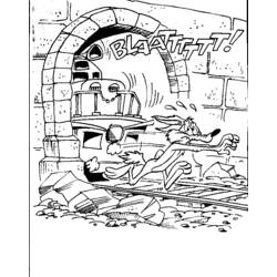 Dibujo para colorear: Road Runner and Wile E. Coyote (Dibujos animados) #47149 - Dibujos para Colorear e Imprimir Gratis