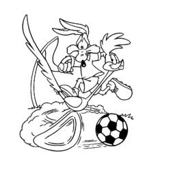 Dibujo para colorear: Road Runner and Wile E. Coyote (Dibujos animados) #47238 - Dibujos para Colorear e Imprimir Gratis