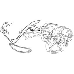 Dibujo para colorear: Road Runner and Wile E. Coyote (Dibujos animados) #47246 - Dibujos para Colorear e Imprimir Gratis