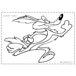 Dibujo para colorear: Road Runner and Wile E. Coyote (Dibujos animados) #47250 - Dibujos para Colorear e Imprimir Gratis