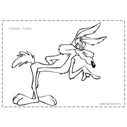 Dibujo para colorear: Road Runner and Wile E. Coyote (Dibujos animados) #47265 - Dibujos para Colorear e Imprimir Gratis
