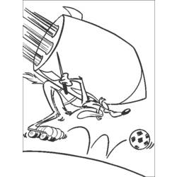 Dibujo para colorear: Road Runner and Wile E. Coyote (Dibujos animados) #47275 - Dibujos para Colorear e Imprimir Gratis