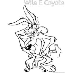 Dibujo para colorear: Road Runner and Wile E. Coyote (Dibujos animados) #47304 - Dibujos para Colorear e Imprimir Gratis