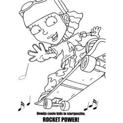 Dibujo para colorear: Rocket Power (Dibujos animados) #52241 - Dibujos para Colorear e Imprimir Gratis