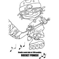 Dibujo para colorear: Rocket Power (Dibujos animados) #52589 - Dibujos para Colorear e Imprimir Gratis