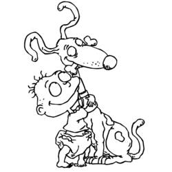 Dibujo para colorear: Rugrats (Dibujos animados) #52693 - Dibujos para Colorear e Imprimir Gratis