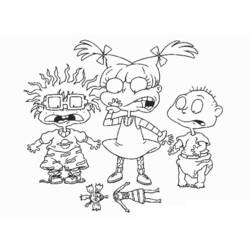 Dibujo para colorear: Rugrats (Dibujos animados) #52709 - Dibujos para Colorear e Imprimir Gratis