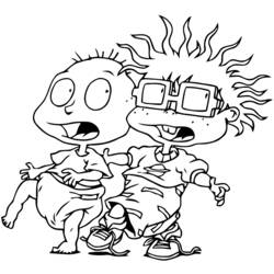 Dibujo para colorear: Rugrats (Dibujos animados) #52718 - Dibujos para Colorear e Imprimir Gratis