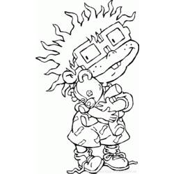 Dibujo para colorear: Rugrats (Dibujos animados) #52777 - Dibujos para Colorear e Imprimir Gratis