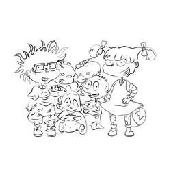 Dibujo para colorear: Rugrats (Dibujos animados) #52787 - Dibujos para Colorear e Imprimir Gratis