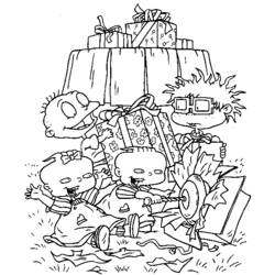 Dibujo para colorear: Rugrats (Dibujos animados) #52793 - Dibujos para Colorear e Imprimir Gratis