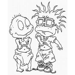 Dibujo para colorear: Rugrats (Dibujos animados) #52799 - Dibujos para Colorear e Imprimir Gratis