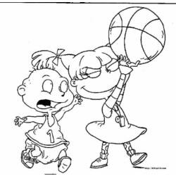 Dibujo para colorear: Rugrats (Dibujos animados) #52818 - Dibujos para Colorear e Imprimir Gratis
