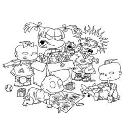 Dibujo para colorear: Rugrats (Dibujos animados) #52824 - Dibujos para Colorear e Imprimir Gratis