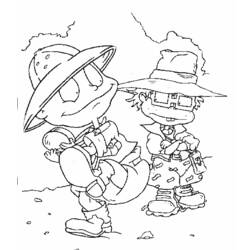 Dibujo para colorear: Rugrats (Dibujos animados) #52830 - Dibujos para Colorear e Imprimir Gratis
