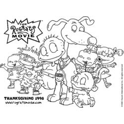 Dibujo para colorear: Rugrats (Dibujos animados) #52833 - Dibujos para Colorear e Imprimir Gratis