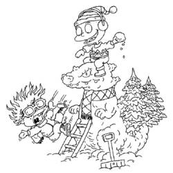 Dibujo para colorear: Rugrats (Dibujos animados) #52845 - Dibujos para Colorear e Imprimir Gratis