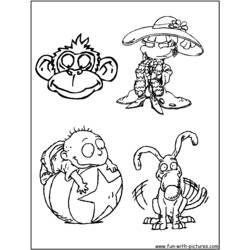 Dibujo para colorear: Rugrats (Dibujos animados) #52877 - Dibujos para Colorear e Imprimir Gratis