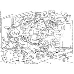 Dibujo para colorear: Rugrats (Dibujos animados) #52882 - Dibujos para Colorear e Imprimir Gratis