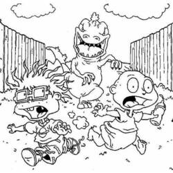 Dibujo para colorear: Rugrats (Dibujos animados) #52916 - Dibujos para Colorear e Imprimir Gratis