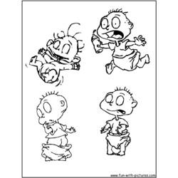 Dibujo para colorear: Rugrats (Dibujos animados) #52917 - Dibujos para Colorear e Imprimir Gratis