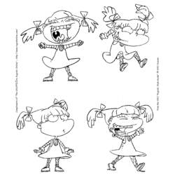 Dibujo para colorear: Rugrats (Dibujos animados) #52921 - Dibujos para Colorear e Imprimir Gratis
