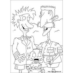 Dibujo para colorear: Rugrats (Dibujos animados) #52933 - Dibujos para Colorear e Imprimir Gratis