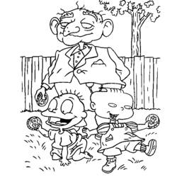 Dibujo para colorear: Rugrats (Dibujos animados) #52961 - Dibujos para Colorear e Imprimir Gratis