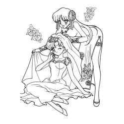 Dibujo para colorear: Sailor Moon (Dibujos animados) #50232 - Dibujos para Colorear e Imprimir Gratis