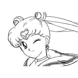 Dibujo para colorear: Sailor Moon (Dibujos animados) #50266 - Dibujos para Colorear e Imprimir Gratis