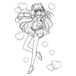 Dibujo para colorear: Sailor Moon (Dibujos animados) #50292 - Dibujos para Colorear e Imprimir Gratis