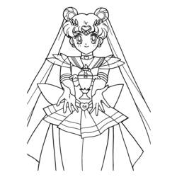 Dibujo para colorear: Sailor Moon (Dibujos animados) #50299 - Dibujos para Colorear e Imprimir Gratis