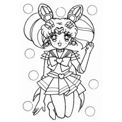 Dibujo para colorear: Sailor Moon (Dibujos animados) #50317 - Dibujos para Colorear e Imprimir Gratis