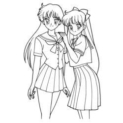 Dibujo para colorear: Sailor Moon (Dibujos animados) #50319 - Dibujos para Colorear e Imprimir Gratis
