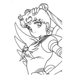 Dibujo para colorear: Sailor Moon (Dibujos animados) #50330 - Dibujos para Colorear e Imprimir Gratis