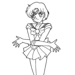 Dibujo para colorear: Sailor Moon (Dibujos animados) #50334 - Dibujos para Colorear e Imprimir Gratis