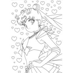 Dibujo para colorear: Sailor Moon (Dibujos animados) #50339 - Dibujos para Colorear e Imprimir Gratis