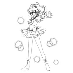 Dibujo para colorear: Sailor Moon (Dibujos animados) #50345 - Dibujos para Colorear e Imprimir Gratis